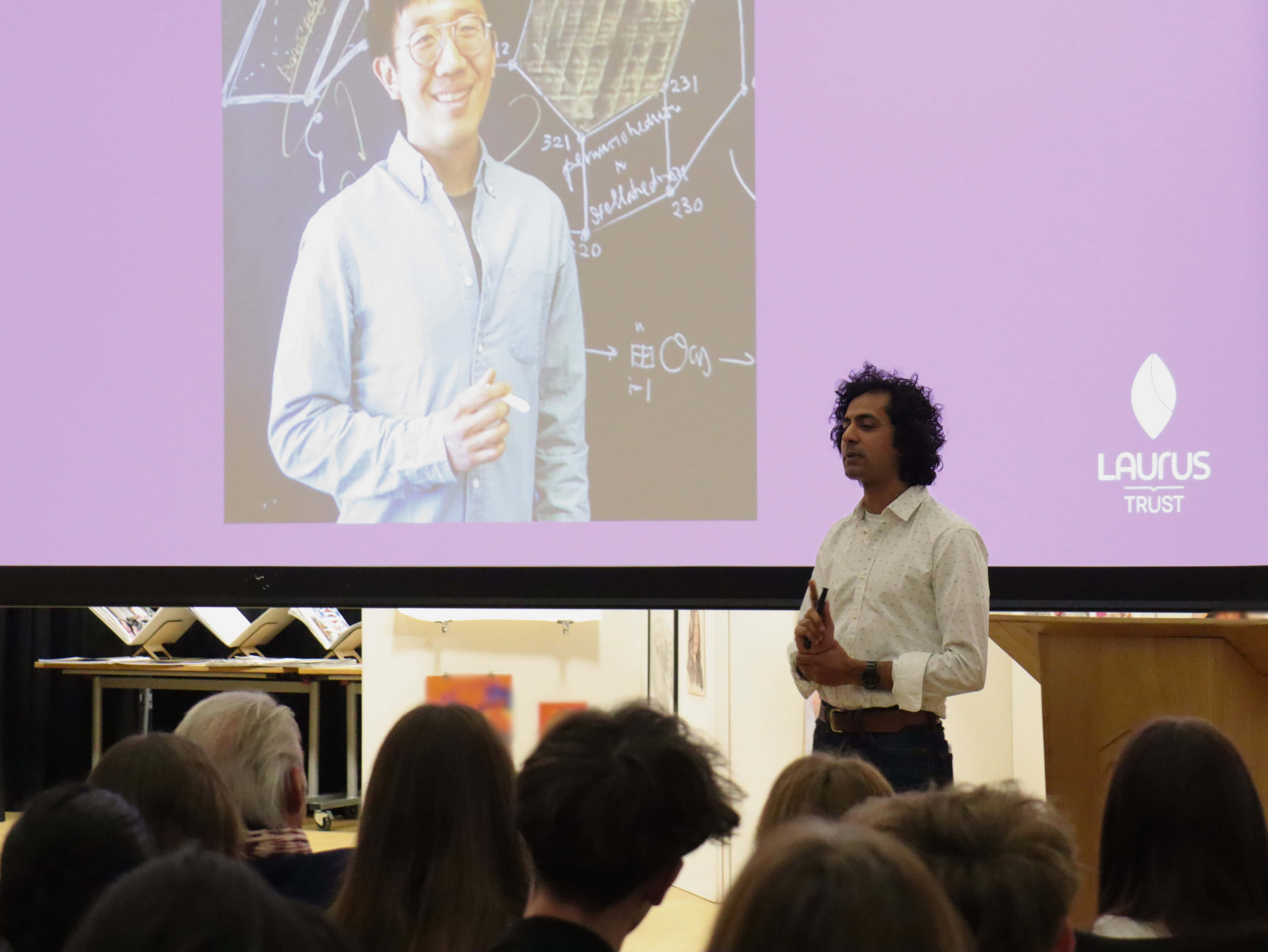 DHS HOA 3 - Edited - Didsbury High School Dhruv Ranganathan discusses the connection between the Arts and mathematics.