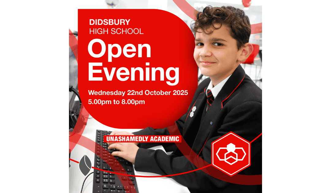 Didsbury High School Open Evening 2025