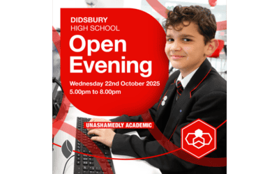 Didsbury High School Open Evening 2025