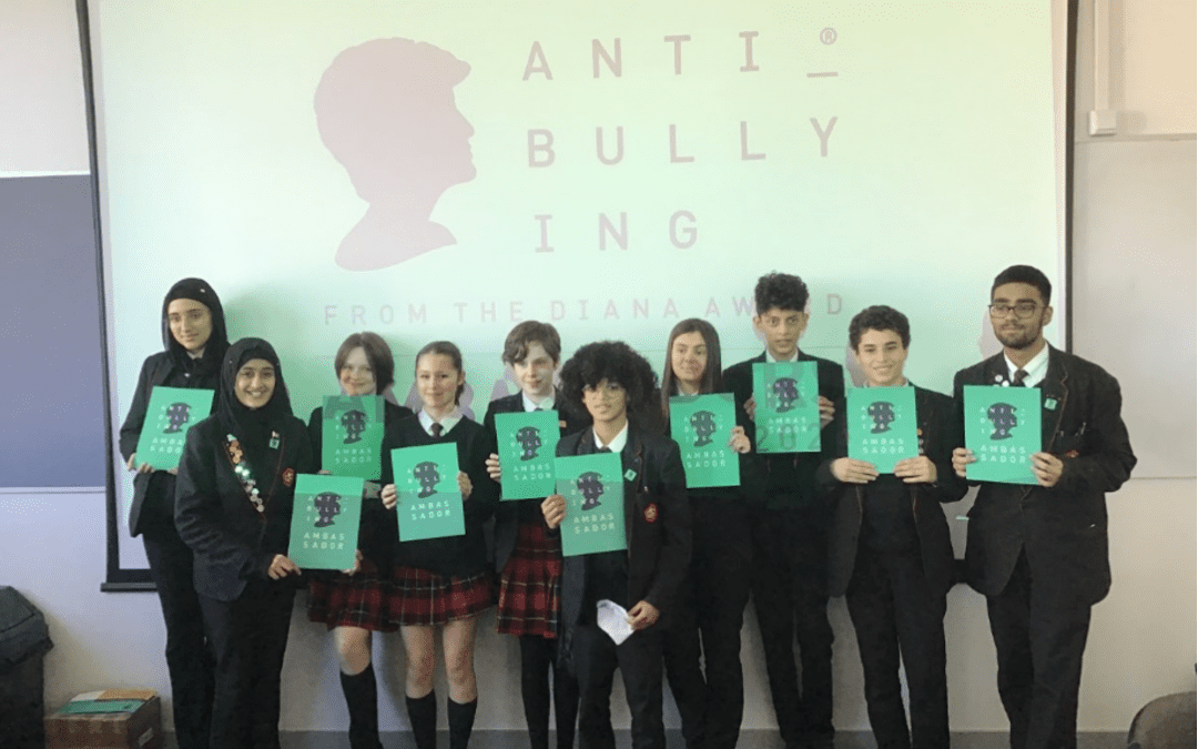 Students from Didsbury High School trained to tackle bullying by the Diana Award