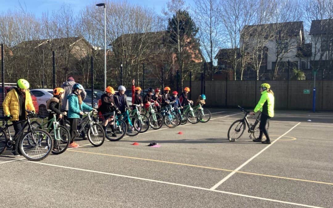 On your bike! Year 7 get cycling with Bikeability
