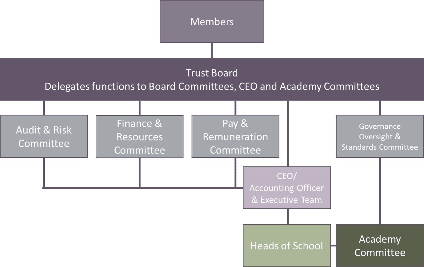 Laurus Trust Governance Structure 